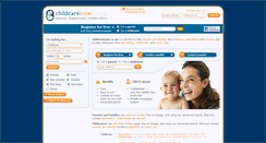 Desktop Screenshot of childcarenow.co.uk